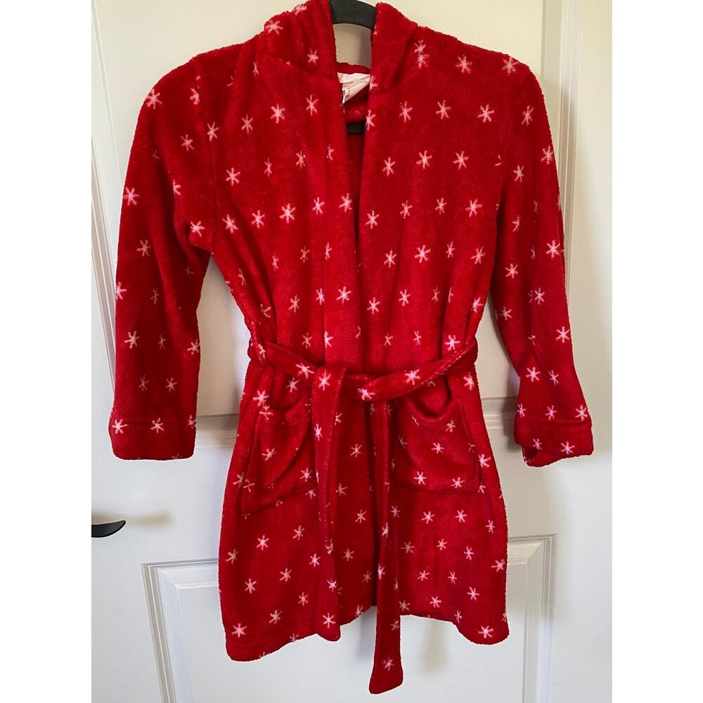 Cat and Jack Hooded Bath Robe with Ears Kids M (7/8)